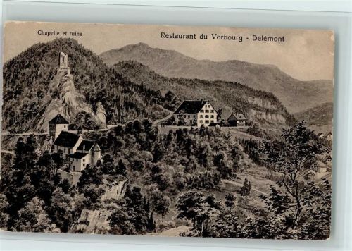 Delémont 1915 Restaurant du Vorbourg,