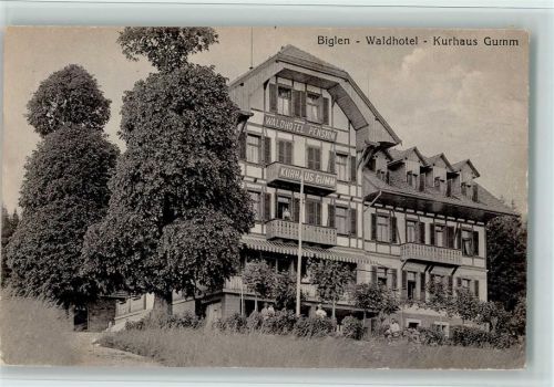 Biglen 1919 Waldhotel-Kurhaus Gumm,