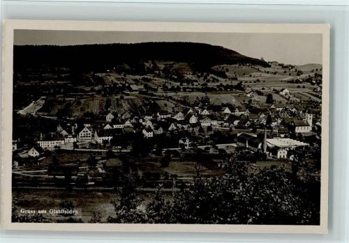 Glattfelden 1939 Vue generale, gute Erhaltung AK