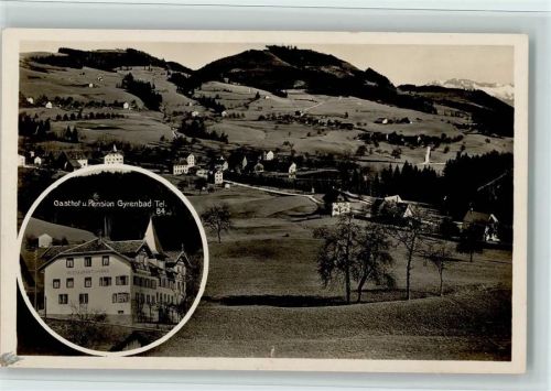 Hinwil 1926 Gasthof Gyrenbad, gute Erhaltung AK
