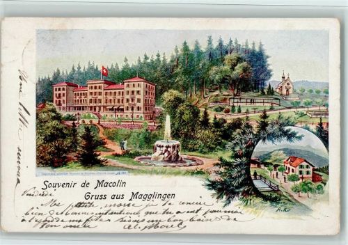 Magglingen 1901 Hotel, AK
