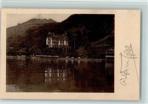 Gunten 1918 Hotel Elisabeth, - kleine Flecken