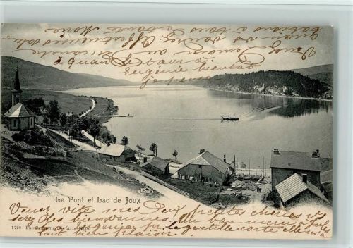 Le Pont Lac de Joux , gute Erhaltung AK