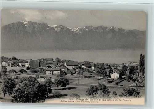 Blonay 1907 Verlag J.Jullien 6830 . gute Erhaltung AK