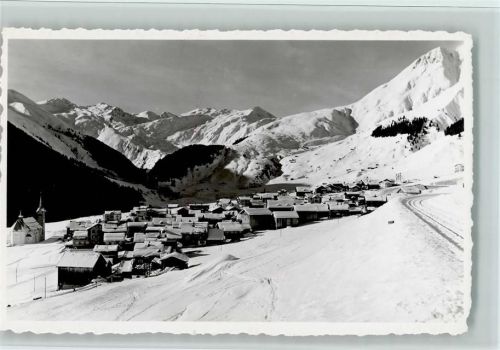 Sedrun Winter - Teilansicht, gute Erhaltung AK