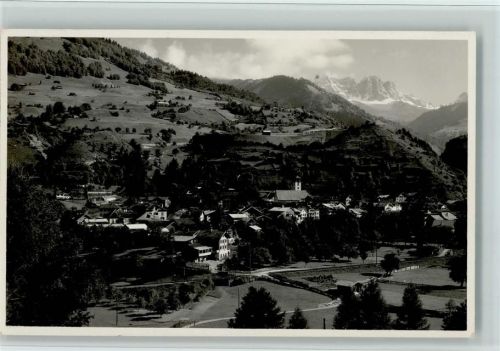 Schiers 1937 Vue generale, gute Erhaltung AK