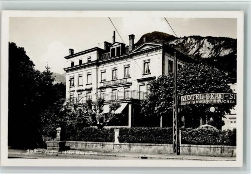 Aigle 1935 Verlag SG Nr. 3396 - Hotel Beau-Site , sehr gute Erhaltung AK