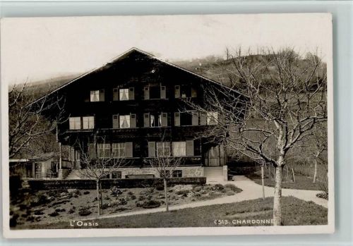 Chardonne 1934 L`Oasis, gute Erhaltung AK