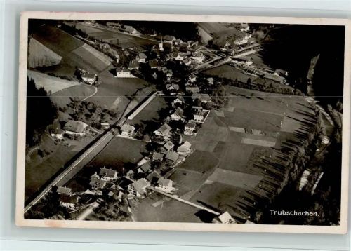 Trubschachen 1926 Luftbild - gute Erhaltung AK