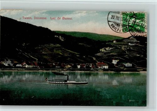 Twann 1910 Lac de Bienne, gute Erhaltung AK
