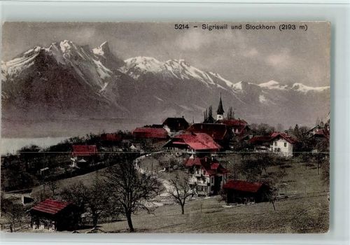 Sigriswil Nr. 5214 Phototypie, gute Erhaltung AK