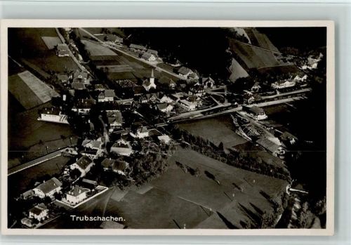 Trubschachen Luftbild - gute Erhaltung AK