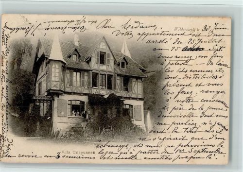 Wilderswil 1905 Villa Unspunnen, AK