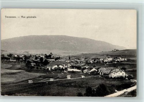 Tavannes 1916 Vue generale, gute Erhaltung AK