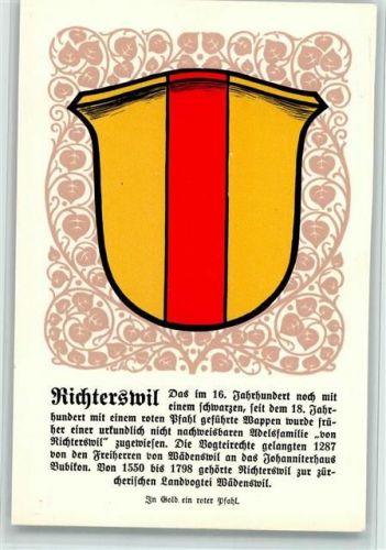 Richterswil Nr. 42 Serie IX - sehr gute Erhaltung AK