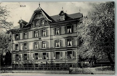 Rämismühle Silo, gute Erhaltung AK