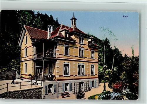 Rämismühle 1919 Haus Zion, gute Erhaltung AK