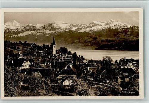 Hilterfingen 1929 Teilansicht, gute Erhaltung AK