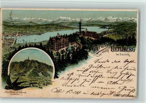 Uetliberg Verlag Schlumpf Nr. 386 - AK