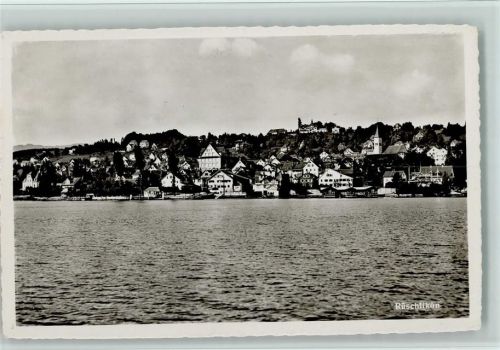 8803 Rüschlikon 1947 Foto AK Vom Wasser gesehen , gute Erhaltung AK