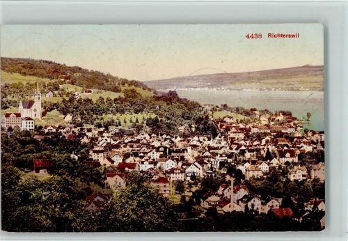 Richterswil 1908 Vue generale, AK