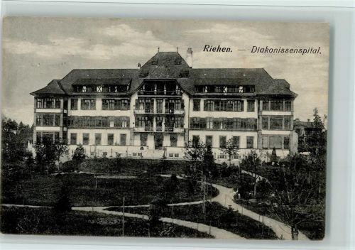 4125 Riehen 1910 - Diakonie-Hospital, gute Erhaltung AK