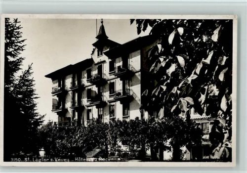 St-Légier-La Chiésaz 1935 Verlag SG Nr. 3150 - Hotel du Roc, sehr gute Erhaltung AK
