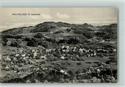 Wolfhalden 1916 Vue generale, gute Erhaltung AK