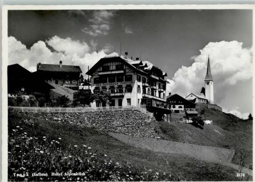 Tenna 1965 Hotel Alpenblick - Verlag Geiger 3170