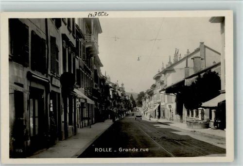 Rolle 1935 Grande rue - Verlag Perrochet-Matile