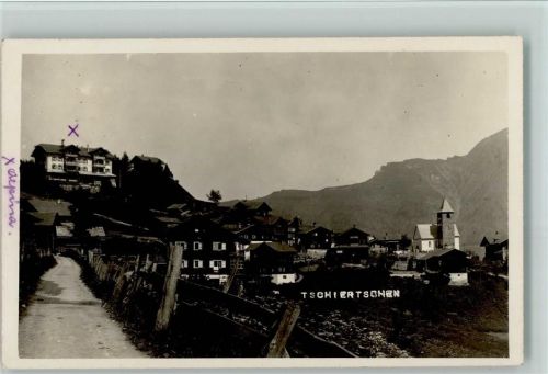 Tschiertschen 1925 Teilansicht