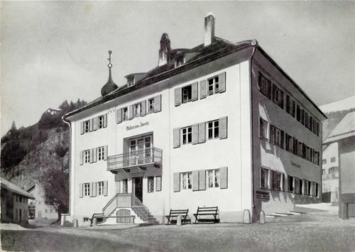 Madulain 1959 Hotel Palazzo Josty