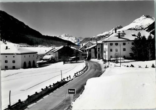 Madulain 1956 Winter - Teilansicht