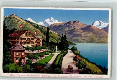 Sigriswil Hotel Alpenruhe - Rechnung Nota