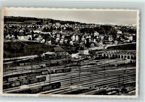 Renens VD 1940 Prilly et Lausanne - Rangierbahnhof