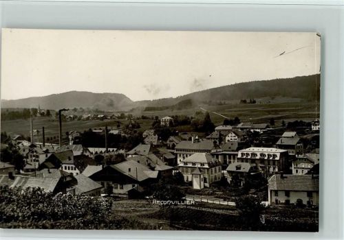 Reconvilier 1928 qualmende Schornsteine - Erhaltung I AK