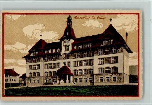 Reconvilier 1925 Le College - AK