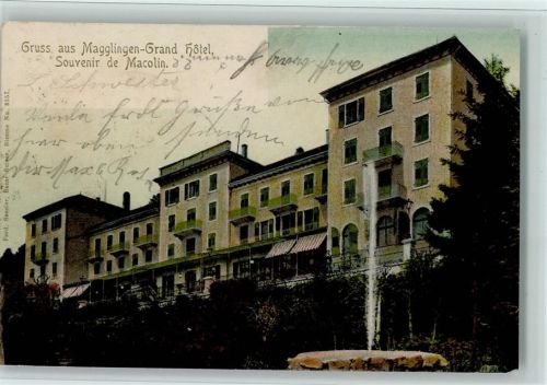 Magglingen 1903 Grand Hotel AK