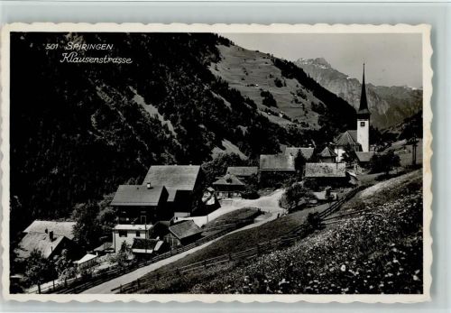 Spiringen 1954 Klausenstrasse