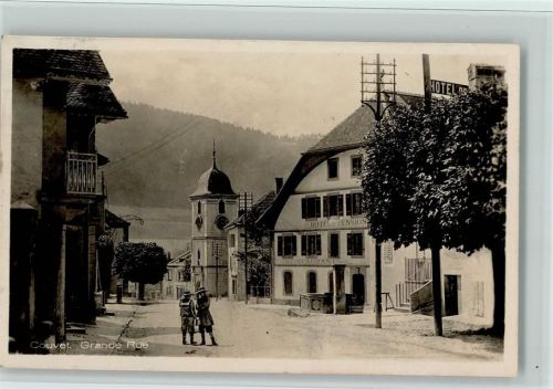 Couvet Grande rue, Hotel, Verlag Guggenheim