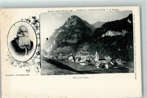 Kerns 1898 Erste Aufführung des "Arnold Anderhalden" , Melchthal
