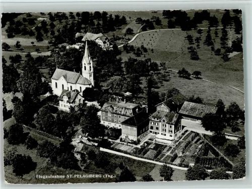 9225 St. Pelagiberg - Kurhaus Marienburg Flugaufnahme