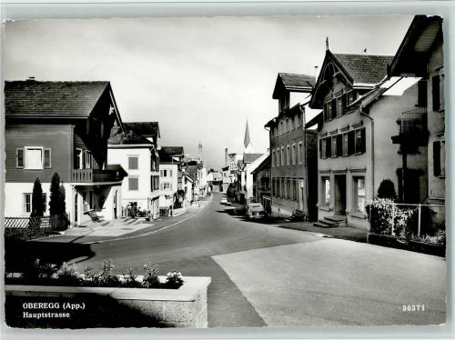 Oberegg Hauptstrasse Oldtimer