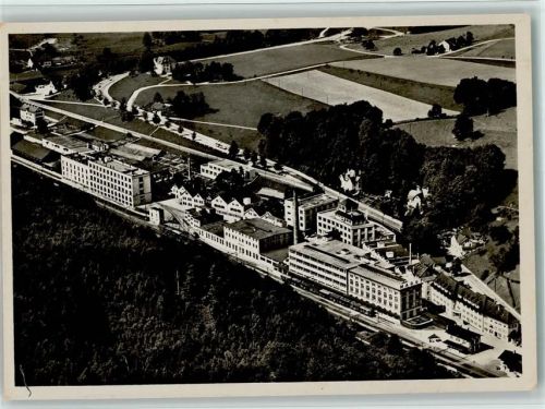 Oberkempttal Fabrik von Maggis Nahrungsmitteln Flugaufnahme