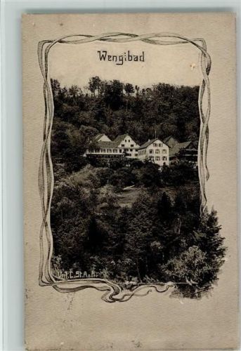 9545 Wängi 1911 - Wengibad