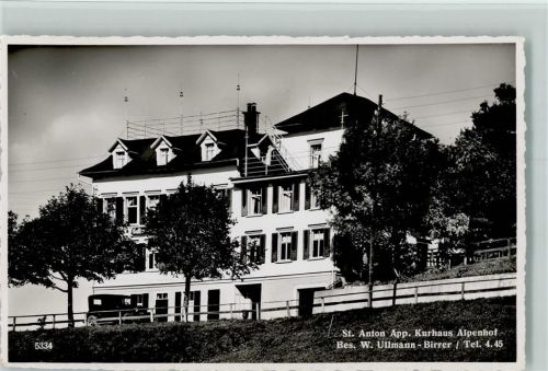 St. Anton Appenzell Kurhaus Alpenhof