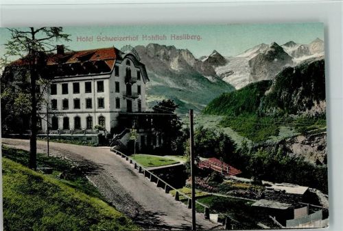 Hasliberg Hohfluh 1913 Hotel Schweizerhof Hohfluh