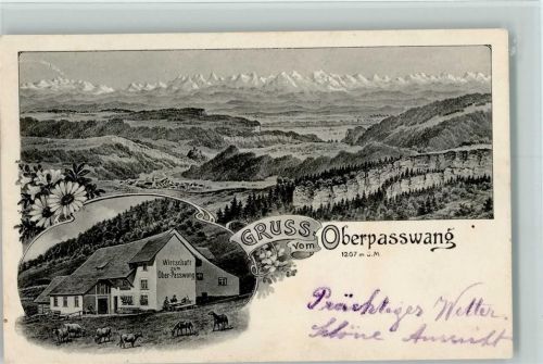 Passwang 1906 Oberpasswang