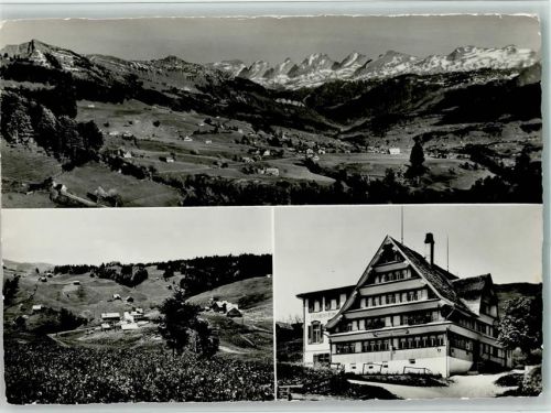 9643 Krummenau - Bendel Panoramaansicht Gasthof zum Sternen