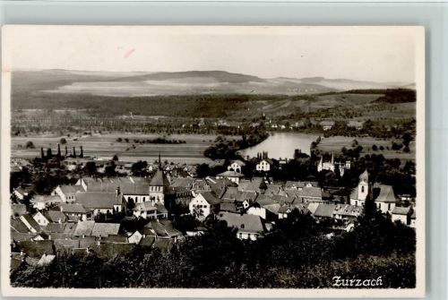 Bad Zurzach Panoramaansicht Rhein